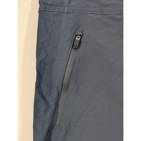 Mack Weldon Shorts Mens XL Slate Blue 8" Ins. Performance Athletic Nylon Stretch - Picture 4 of 9